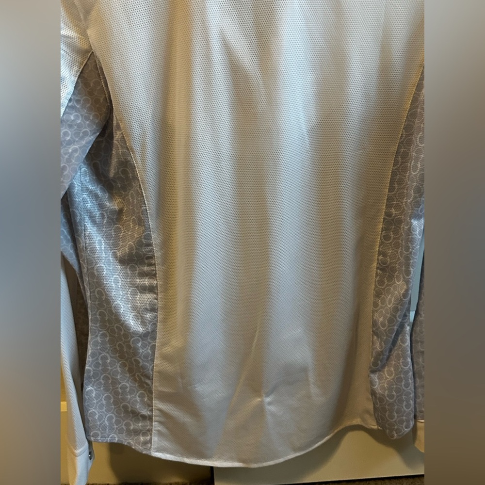 ROMFH Chill Factor long Sleeve Horse Show shirt Hunter / Jumper NWOT - Picture 4 of 5